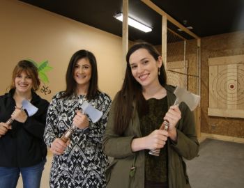 Axe Throwing at Deep Creek Lake