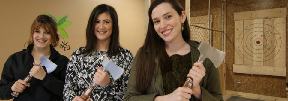 Axe Throwing at Deep Creek Lake