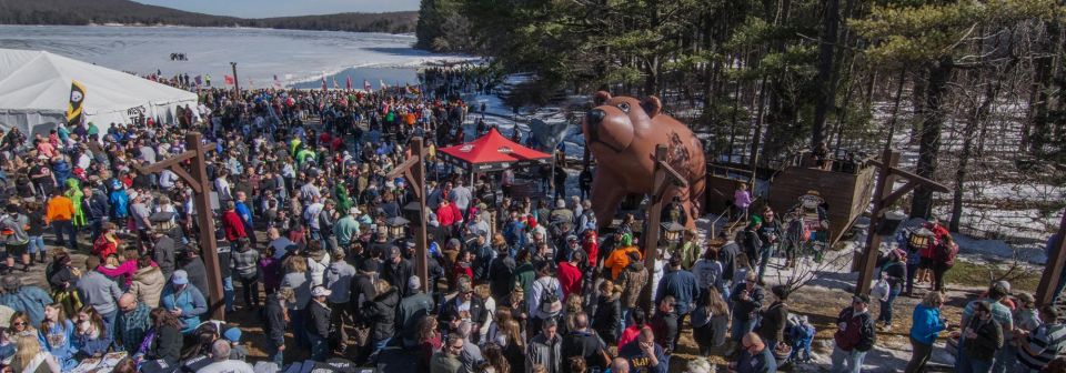 Crowd at Deep Creek Dunk