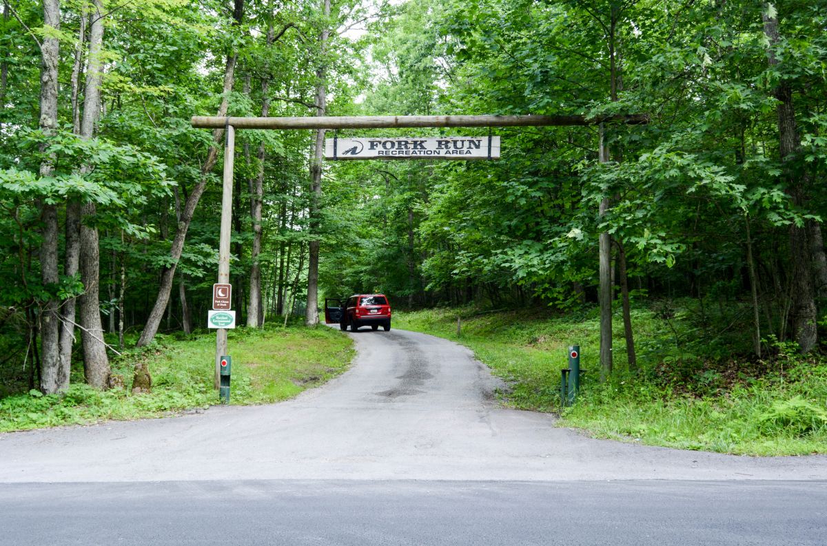 Entrance Fork Run Recreation Area Deep Creek Lake MD Fork Run Recreation Area Deep Creek Lake MD