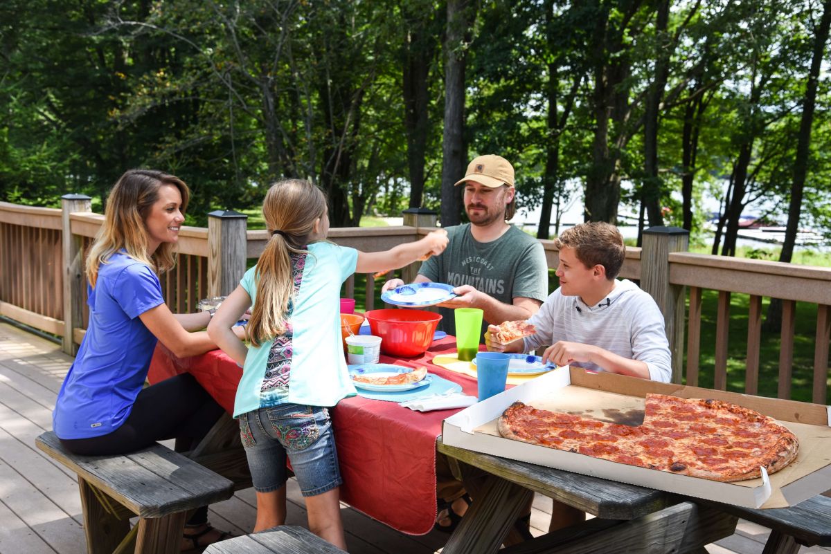 Family at Deep Creek Lake
