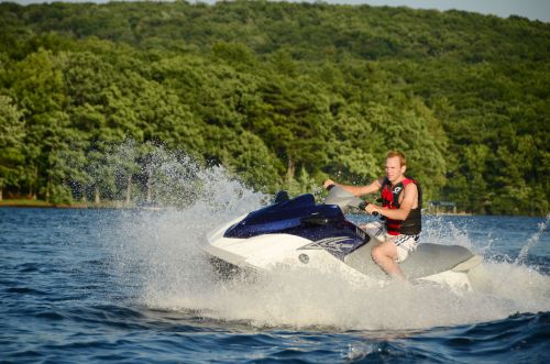 Jet Skiing at Deep Creek Lake Jet Ski on Deep Creek Lake