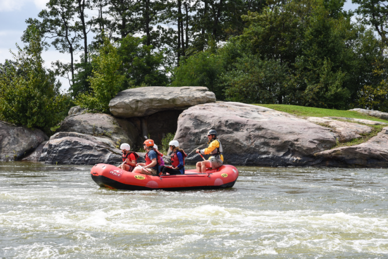 Mountaintop Whitewater Rafting