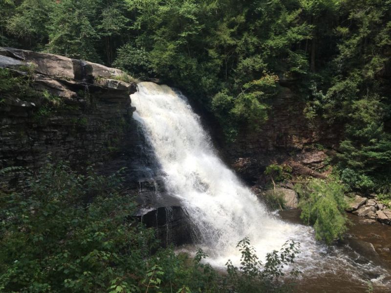 Waterfall Near Deep Creek Lake